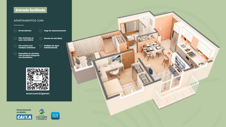 NOVO HAMBURGO – SANTO AFONSO – APARTAMENTO NA PLANTA COM 2 DORMITÓRIOS