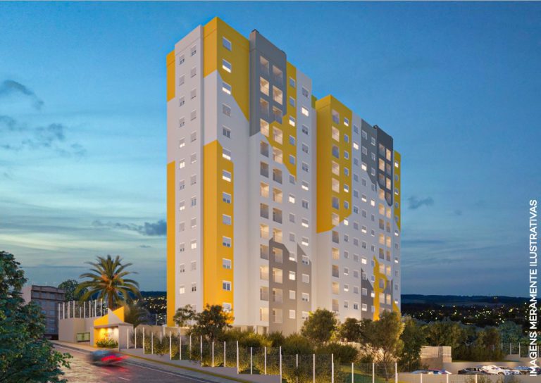 NOVO HAMBURGO – BOA SAÚDE – APARTAMENTO NA PLANTA COM 2 DORMITÓRIOS