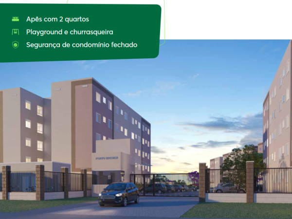 APARTAMENTO NA PLANTA EM NOVO HAMBURGO – BAIRRO CANUDOS – 2 DORMITÓRIOS