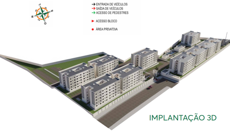 APARTAMENTO NA PLANTA EM SÃO LEOPOLDO – BAIRRO FEITORIA – 2 DORMITÓRIOS