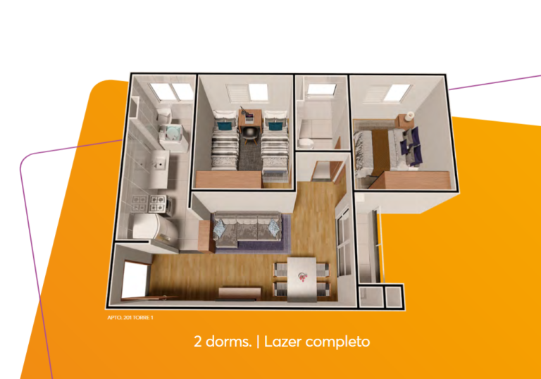 Apartamento na Planta em Porto Alegre – Anchieta