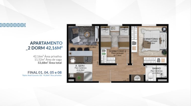 Apartamento na Planta em Sapucaia do Sul – Residencial Lisboa Apartamento na Planta em Sapucaia do Sul – Residencial Lisboa