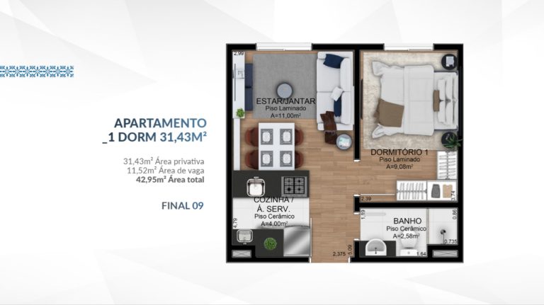 Apartamento na Planta em Sapucaia do Sul – Residencial Lisboa Apartamento na Planta em Sapucaia do Sul – Residencial Lisboa