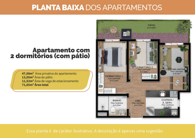 APARTAMENTO NA PLANTA EM GRAVATAÍ – BAIRRO BARNABÉ APARTAMENTO NA PLANTA EM GRAVATAÍ – BAIRRO BARNABÉ