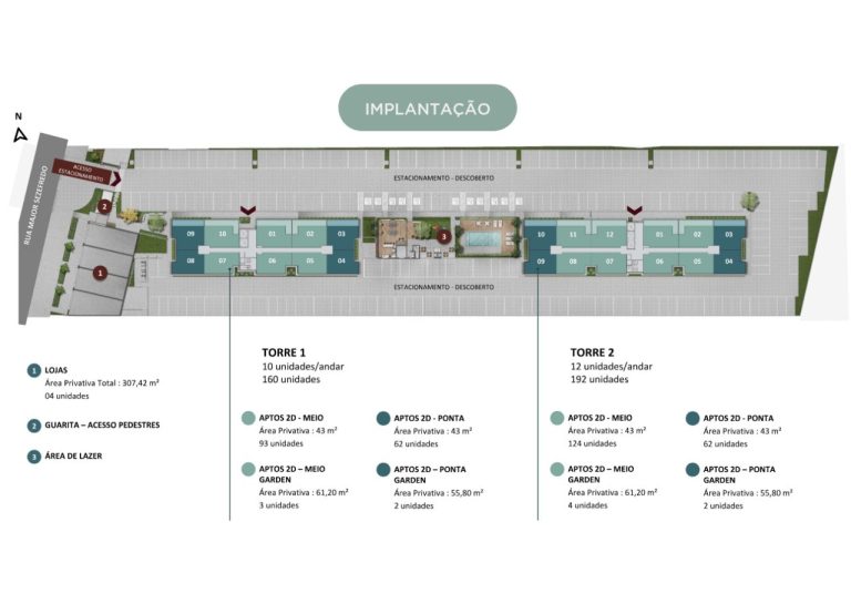 Apartamento na Planta em Canoas – Residencial Open Major