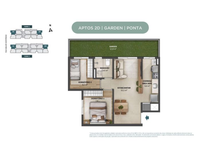 Apartamento na Planta em Canoas – Residencial Open Major