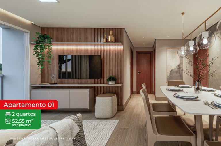Residencial Villa Di Napoli – Apartamento na Planta em Tijucas – SC