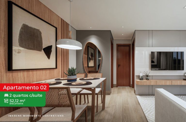 Residencial Villa Di Napoli – Apartamento na Planta em Tijucas – SC