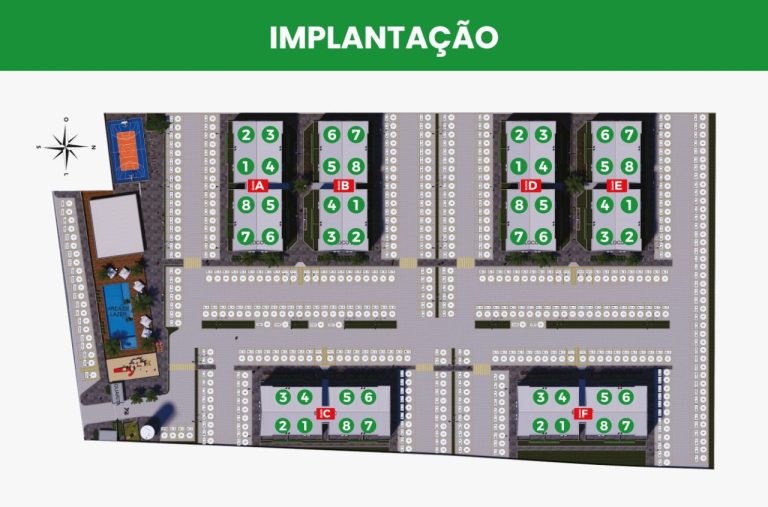 Residencial Villa Di Napoli – Apartamento na Planta em Tijucas – SC